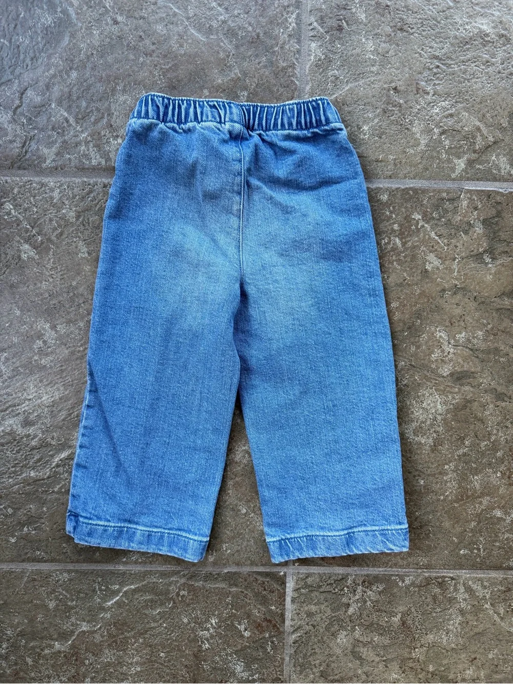 Gymboree Girls Denim Sailor Pants Coastal Cutie Light Wash Size 4T